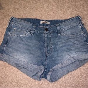hollister jean shorts